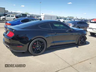 2022 Ford Mustang GT with VIN 1FA6P8CF6N5150683, listed as a Copart auction lot 51300165 with 36,980 mi miles and Salvage Title. Bid and sale history available at carsss.com. Image 3.