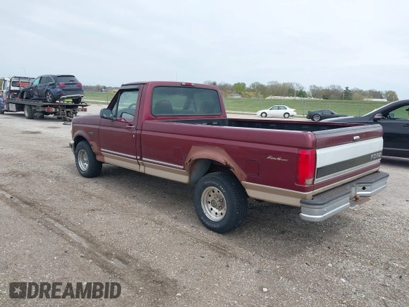 1996 Ford F-150 z VIN 1FTEF15N8TLA20336, wystawiony jako IAAI lot #42026960 z przebiegiem 162 118 mil mil oraz . Historia ofert i sprzedaży dostępna na DreamBid. Obrazek 3.
