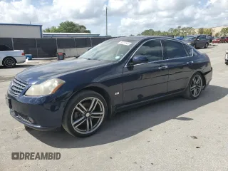 2007 Infiniti M Sport with VIN JNKAY01E37M313407, listed as a Copart auction lot 50227565 with 115,828 mi miles and Salvage Title. Bid and sale history available at carsss.com. Image 1.