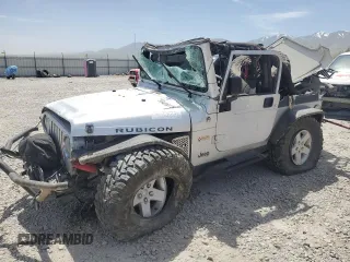 2006 Jeep Wrangler Rubicon with VIN 1J4FA69S96P708305, listed as a Copart auction lot 56426375 with Not provided miles and Salvage title. Bid and sale history available at DreamBid. Image 1.