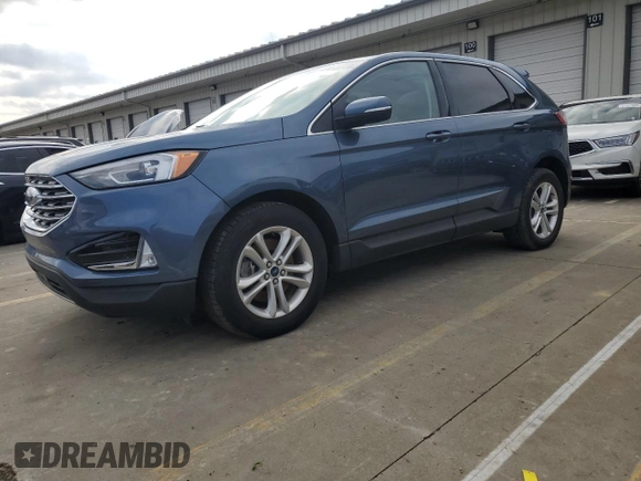 2019 Ford Edge SEL with VIN 2FMPK4J97KBB47474, listed as a Copart auction lot 52190325 with 80,520 mi miles and Salvage title. Bid and sale history available at DreamBid. Image 1.
