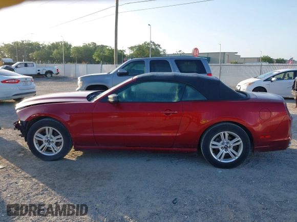 2014 Ford Mustang V6 with VIN 1ZVBP8EM8E5243111, listed as a IAAI auction lot 41973757 with 140,215 mi miles. Bid and sale history available at carsss.com. Image 15.