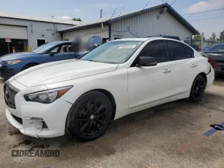 2014 Infiniti Q50 Premium z VIN JN1BV7AR9EM692102, wystawiony jako Copart lot #60099765 z przebiegiem 126 631 mil mil oraz Szkoda całkowita • Salvage title. Historia ofert i sprzedaży dostępna na DreamBid. Obrazek 1.