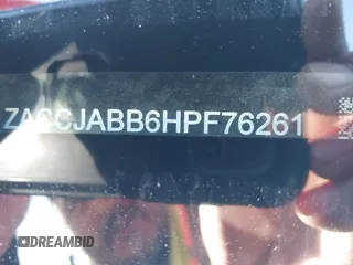 2017 Jeep Renegade Latitude z VIN ZACCJABB6HPF76261, wystawiony jako IAAI lot #41469168 z przebiegiem 99 896 mil mil oraz . Historia ofert i sprzedaży dostępna na DreamBid. Obrazek 9.