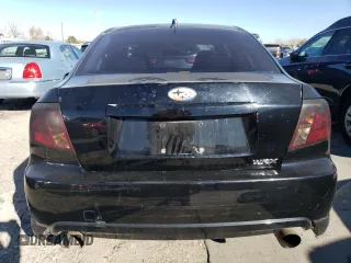 2009 Subaru Impreza Sedan WRX w/Premium Pkg with VIN JF1GE76639G507294, listed as a Copart auction lot 81570654 with 134,827 mi miles and Salvage Title. Bid and sale history available at carsss.com. Image 6.