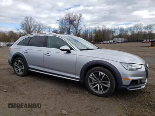 2017 Audi allroad Premium Plus with VIN WA18NAF41HA075083, listed as a Copart auction lot 53511585 with 72,295 mi miles and Salvage Title. Bid and sale history available at carsss.com. Image 4.
