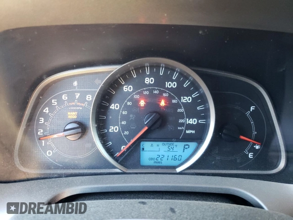 2015 Toyota RAV4 LE with VIN 2T3BFREV5FW280549, listed as a Copart auction lot 43728965 with 221,160 mi miles and Salvage Title. Bid and sale history available at DreamBid. Image 9.
