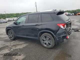 2021 Honda Passport EX-L z VIN 5FNYF8H50MB004444, wystawiony jako Copart lot #56404505 z przebiegiem 77 547 mil mil oraz Szkoda całkowita • Salvage title. Historia ofert i sprzedaży dostępna na DreamBid. Obrazek 2.