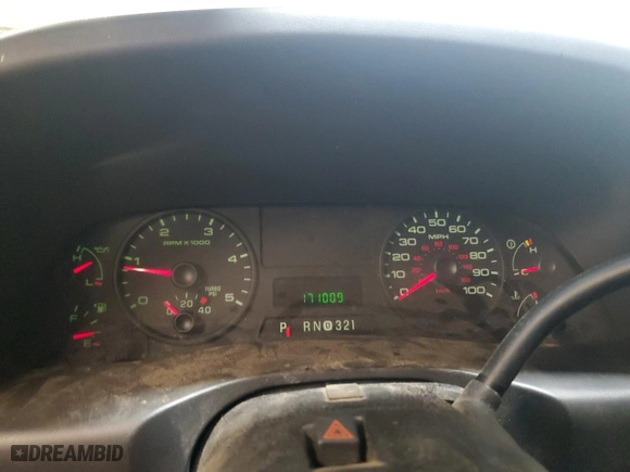2005 Ford Super Duty F-250 XL with VIN 1FTSW21P65EC53882, listed as a Copart auction lot 45576435 with 171,009 mi miles and Salvage Title. Bid and sale history available at carsss.com. Image 9.