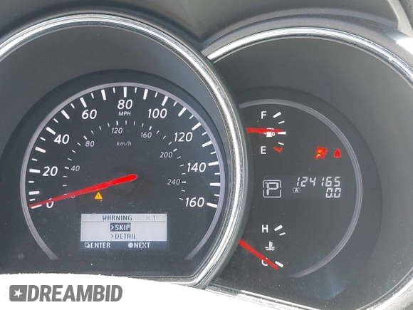 2011 Nissan Murano S with VIN JN8AZ1MWXBW176864, listed as a IAAI auction lot 42167126 with 124,165 mi miles and . Bid and sale history available at DreamBid. Image 7.