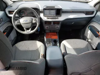 2022 Ford Maverick XL with VIN 3FTTW8F93NRA61219, listed as a Copart auction lot 48028675 with 37,570 mi miles and Salvage Title. Bid and sale history available at DreamBid. Image 8.