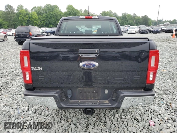 2020 Ford Ranger XL with VIN 1FTER4FH0LLA78569, listed as a Copart auction lot 57336735 with 52,196 mi miles and Salvage title. Bid and sale history available at DreamBid. Image 6.