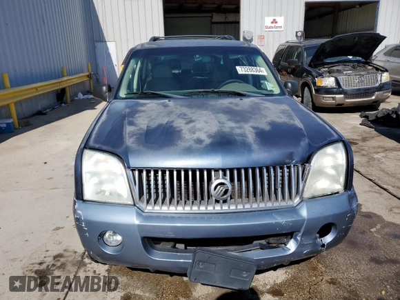 2002 Mercury Mountaineer z VIN 4M2ZU86E22ZJ31341, wystawiony jako Copart lot #73288364 z przebiegiem Nie podano mil oraz Szkody całkowita. Historia ofert i sprzedaży dostępna na DreamBid. Obrazek 5.
