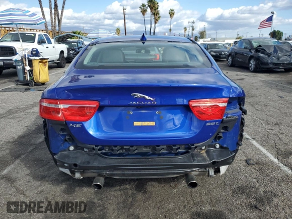 2017 Jaguar XE 35t Premium with VIN SAJAD4BV8HA969352, listed as a Copart auction lot 45510005 with 39,795 mi miles and Salvage Title. Bid and sale history available at DreamBid. Image 6.