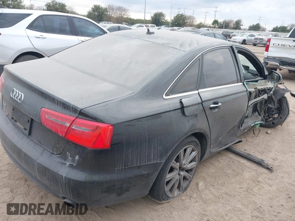 2013 Audi A6 Premium Plus with VIN WAUDFAFC6DN152930, listed as a IAAI auction lot 41186245 with 121,967 mi miles and . Bid and sale history available at DreamBid. Image 4.