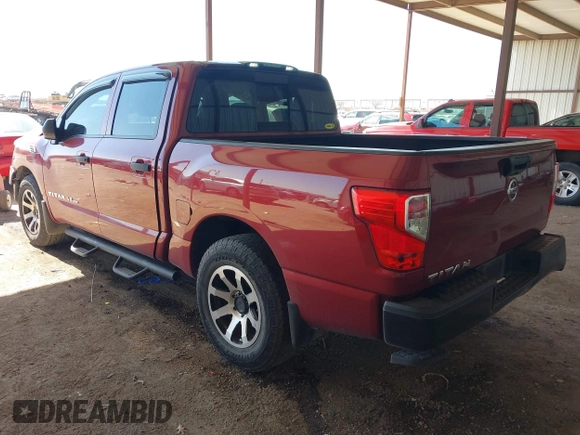 2018 Nissan Titan SV with VIN 1N6AA1EK1JN528262, listed as a IAAI auction lot 41665065 with 96,491 mi miles. Bid and sale history available at carsss.com. Image 3.