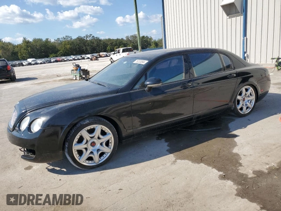 2008 Bentley Flying Spur with VIN SCBBR93W98C055949, listed as a Copart auction lot 76203894 with Not Provided miles and Salvage Title. Bid and sale history available at DreamBid. Image 1.