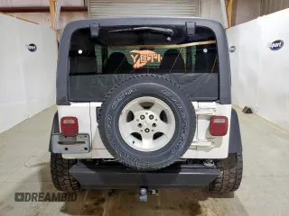 2001 Jeep Wrangler Sahara with VIN 1J4FA59S41P303519, listed as a Copart auction lot 59899545 with 238,151 mi miles and Clean title. Bid and sale history available at DreamBid. Image 6.