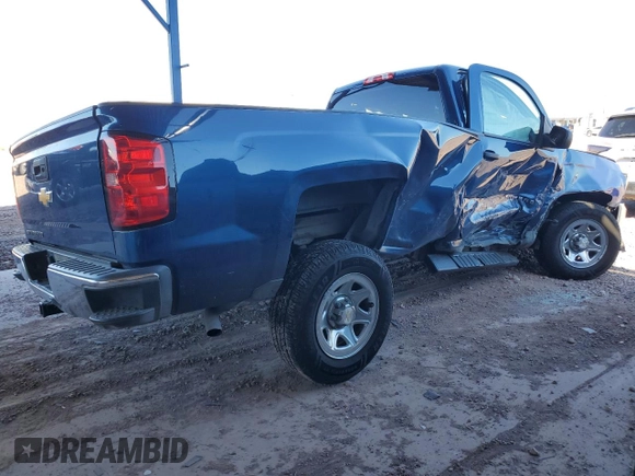 2017 Chevrolet Silverado 1500 LS with VIN 1GCNCNEH1HZ121555, listed as a Copart auction lot 49890065 with 87,704 mi miles and Salvage Title. Bid and sale history available at carsss.com. Image 3.