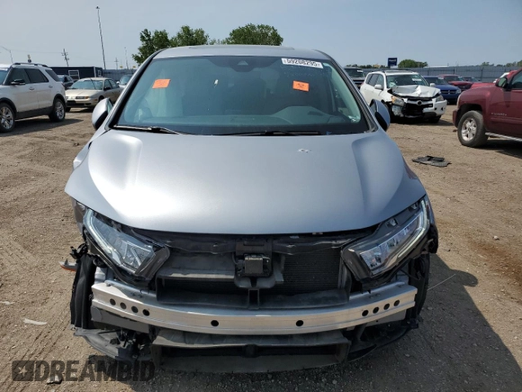 2022 Honda Odyssey Touring с VIN 5FNRL6H85NB056617, выставлен на аукционе Copart как лот 59208295 с пробегом 26 000 миль миль и Списание • Salvage title. История ставок и продаж доступна на DreamBid. Изображение 5.