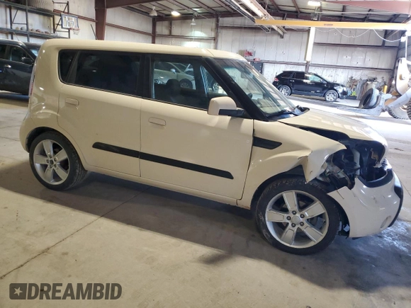 2010 Kia Soul + with VIN KNDJT2A23A7073850, listed as a Copart auction lot 50018515 with 108,747 mi miles and Salvage Title. Bid and sale history available at DreamBid. Image 4.