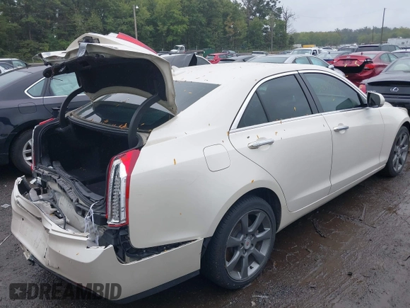 2014 Cadillac ATS Luxury AWD z VIN 1G6AH5RX1E0147092, wystawiony jako IAAI lot #40321476 z przebiegiem 115 224 mil mil oraz . Historia ofert i sprzedaży dostępna na DreamBid. Obrazek 4.