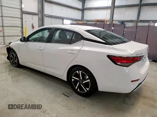 2025 Nissan Sentra SV z VIN 3N1AB8CV4SY288282, wystawiony jako Copart lot #59817245 z przebiegiem 3 237 mil mil oraz Czysty tytuł • Clean title. Historia ofert i sprzedaży dostępna na DreamBid. Obrazek 2.