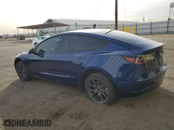 2023 Tesla Model 3 with VIN 5YJ3E1EA5PF449028, listed as a Copart auction lot 88924805 with 55,350 mi miles and Clean Title. Bid and sale history available at DreamBid. Image 2.