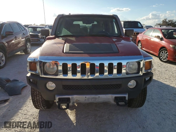 2008 Hummer H3 SUV with VIN 5GTEN13E488111242, listed as a Copart auction lot 78488954 with 0 mi miles and Salvage Title. Bid and sale history available at carsss.com. Image 5.