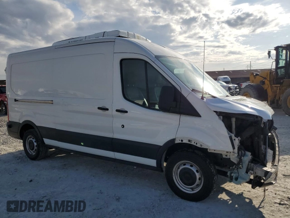 2019 Ford Transit with VIN 1FTYR2CM7KKA32146, listed as a Copart auction lot 47625795 with 190,554 mi miles and Salvage Title. Bid and sale history available at carsss.com. Image 4.