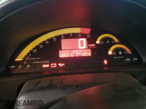 2005 Honda S2000 z VIN JHMAP21495S004569, wystawiony jako Copart lot #59552415 z przebiegiem 86 276 mil mil oraz Czysty tytuł • Clean title. Historia ofert i sprzedaży dostępna na DreamBid. Obrazek 9.