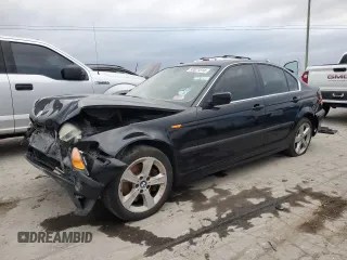 2005 BMW 3 Series 330xi with VIN WBAEW53405PN37902, listed as a Copart auction lot 80821814 with Not provided miles and Salvage title. Bid and sale history available at DreamBid. Image 1.