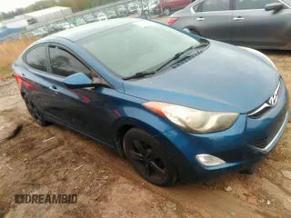 2013 Hyundai Elantra Limited with VIN KMHDH4AE8DU976727, listed as a IAAI auction lot 41931560 with 144,267 mi miles. Bid and sale history available at carsss.com. Image 1.