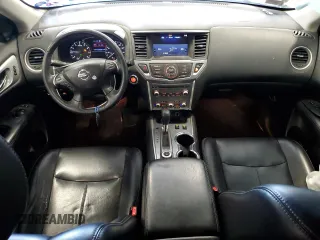 2017 Nissan Pathfinder Platinum with VIN 5N1DR2MM0HC680259, listed as a Copart auction lot 61242585 with 126,562 mi miles and Clean title. Bid and sale history available at DreamBid. Image 8.