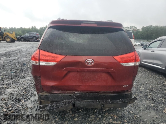 2013 Toyota Sienna XLE AAS with VIN 5TDYK3DCXDS383838, listed as a Copart auction lot 71302884 with 219,813 mi miles and Non Repairable. Bid and sale history available at carsss.com. Image 6.