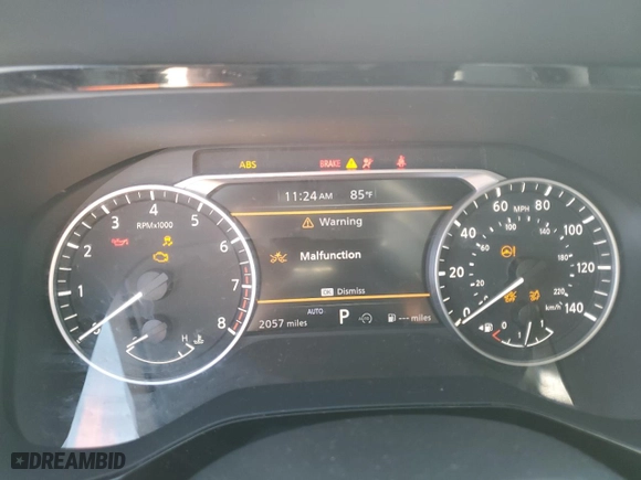 2024 Nissan Pathfinder Rock Creek with VIN 5N1DR3BD2RC287650, listed as a Copart auction lot 49102925 with 2,057 mi miles and Salvage Title. Bid and sale history available at carsss.com. Image 10.