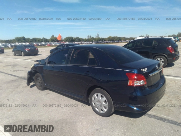 2008 Toyota Yaris with VIN JTDBT923881215269, listed as a IAAI auction lot 41311186 with 175,083 mi miles. Bid and sale history available at carsss.com. Image 3.