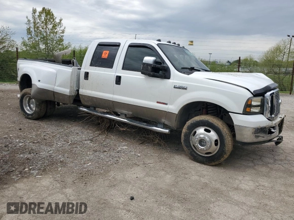2006 Ford F-350 XL with VIN 1FTWW33P26ED80408, listed as a Copart auction lot 55067055 with Not provided miles and Clean title. Bid and sale history available at DreamBid. Image 4.