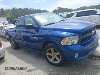 2017 Ram 1500 Express z VIN 1C6RR6FT1HS752735, wystawiony jako IAAI lot #42271172 z przebiegiem 114 289 mil mil oraz . Historia ofert i sprzedaży dostępna na DreamBid. Obrazek 1.