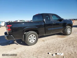 2022 Nissan Frontier S with VIN 1N6ED1CM1NN621043, listed as a Copart auction lot 87936195 with 29,707 mi miles and Salvage Title. Bid and sale history available at carsss.com. Image 3.