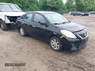 2012 Nissan Versa SV with VIN 3N1CN7AP9CL907777, listed as a IAAI auction lot 42330929 with 143,327 mi miles and . Bid and sale history available at DreamBid. Image 1.