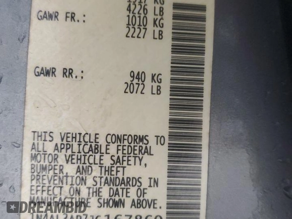 2018 Nissan Altima SV with VIN 1N4AL3AP7JC167860, listed as a Copart auction lot 51068915 with 171,085 mi miles and Salvage Title. Bid and sale history available at DreamBid. Image 14.