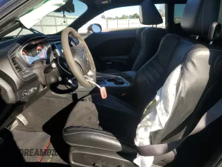 2021 Dodge Challenger SRT Hellcat with VIN 2C3CDZC9XMH670144, listed as a Copart auction lot 75730364 with 21,469 mi miles and Salvage Title. Bid and sale history available at DreamBid. Image 7.
