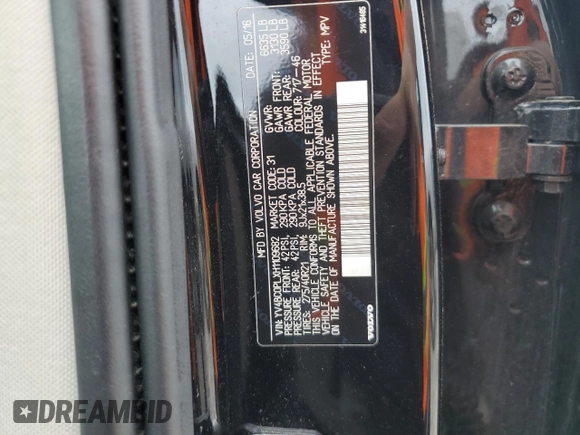 2017 Volvo XC90 Inscription с VIN YV4BC0PLXH1109682, выставлен на аукционе Copart как лот 60490515 с пробегом 129 812 миль миль и Чистый • Clean title. История ставок и продаж доступна на DreamBid. Изображение 13.