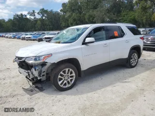 2018 Chevrolet Traverse LT Cloth with VIN 1GNERGKW1JJ229652, listed as a Copart auction lot 74206004 with 184,294 mi miles and Salvage Title. Bid and sale history available at carsss.com. Image 1.
