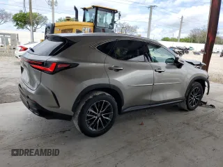 2025 Lexus NX 250 Premium with VIN 2T2GDCAZ8SC016131, listed as a Copart auction lot 56695555 with 6,420 mi miles and Salvage title. Bid and sale history available at DreamBid. Image 3.