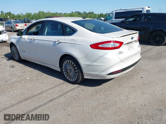 2014 Ford Fusion Titanium Hybrid with VIN 3FA6P0RU3ER279212, listed as a IAAI auction lot 42241465 with 155,841 mi miles and . Bid and sale history available at DreamBid. Image 3.