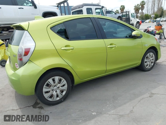 2015 Toyota Prius One with VIN JTDKDTB39F1091097, listed as a IAAI auction lot 41982359 with 202,979 mi miles and . Bid and sale history available at carsss.com. Image 4.