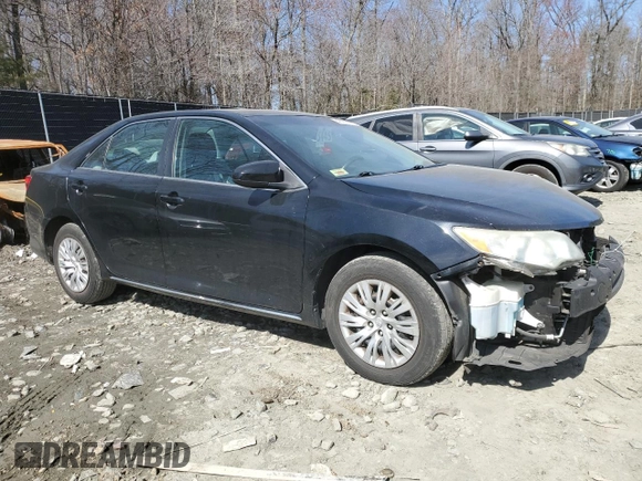 2013 Toyota Camry L with VIN 4T1BF1FK9DU206434, listed as a Copart auction lot 48357575 with 104,836 mi miles and Salvage Title. Bid and sale history available at DreamBid. Image 4.