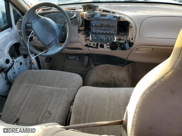 1998 Ford F-150 Standard with VIN 1FTDF17W4WNA06072, listed as a Copart auction lot 86552234 with 222,773 mi miles and Salvage Title. Bid and sale history available at carsss.com. Image 8.